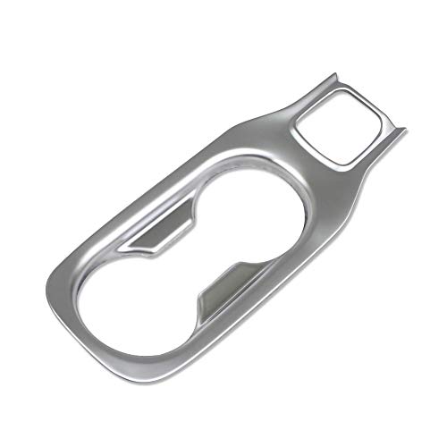 Beautost Fit for Toyota 2019 2020 2021 2022 Corolla Interior Console Cup Holder Cover Trim (Silver)