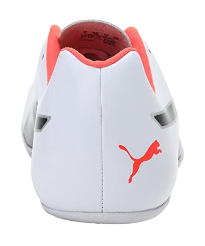 PUMA PUMA Unisex Adults Evospeed Sprint 10 Track and Field Shoes, Puma White Puma Black Lava Blast, US:6.5