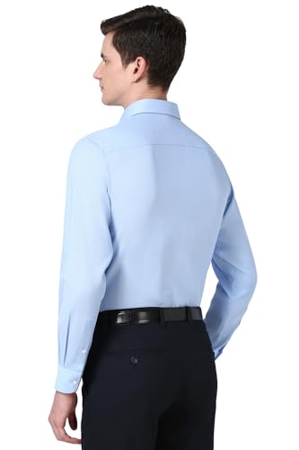 Image of Peter England Mens Polycotton Slim Fit Shirt