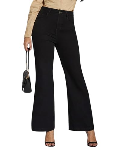 Jean skinny noir de jais Miss Chase en denim premium extensible taille 34