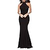 Berydress-Womens-Elegant-Chic-Halter-Neck-Sleeveless-Solid-Stretchy-Wedding-Guest-Mermaid-Long-Evening-Dress Berydress Women's Elegant Chic Halter Neck Sleeveless Solid Stretchy Mermaid Long Evening Dress (L, 6075-Black)