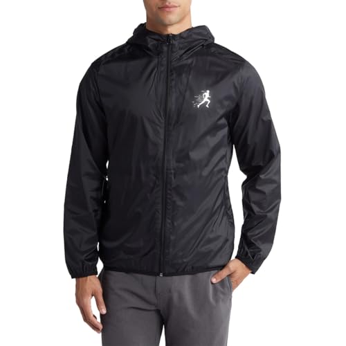 Jaqueta Corta Vento Impermeável Masculino Leve e Confortável Estilo Casual Corrida (BR, Alfa, G, Reg