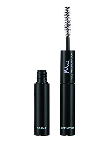 Mii Cosmetics Full Focus Lash Duo Defined & Dramatic Effect Black Mascara, Prima Donna - Image 3