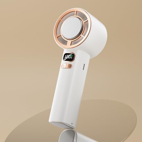 Ventilador de bolsillo USB para oficina y exteriores con batería de 3000mAh de larga duración 4