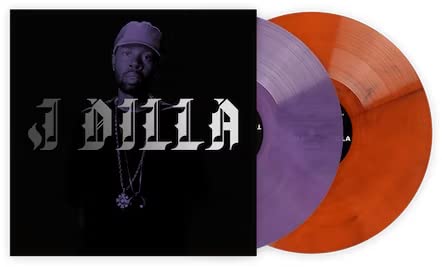 The Diary Of J Dilla - Exclusive Limited Edition Purple & Orange Marble Colored Vinyl 2LP