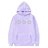 Huihong Children's Sweatshirt Hoodie Kids Girls Floral Cute Graphic Winter Long Sleeved Tops Pullover Hoody for Girls Oversized School Comfy Casual Jogging Blouse 2-13 Years (Purple, 12-13 Years) #2