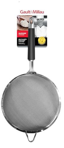 GAULT&MILLAU - Passoire Inox - Résistante et polyvalente - Parfaite pour égoutter pâtes et légumes - Lot de 1