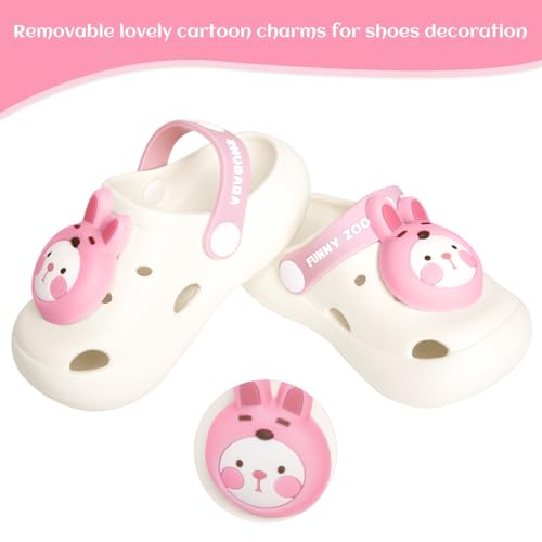 Image of Toddler Little Kids Clogs Slippers Sandals, Non-Slip Girls Boys Clogs Slide Lightweight Garden Shoes Slip-on Beach Pool Shower Slippers