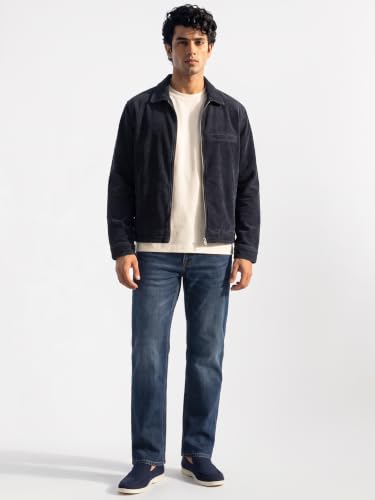 Image of Spykar Men's Chico Relaxed Fit Jeans | Mid Rise | Casual Denim | Stretch Fit | Jeans for Man