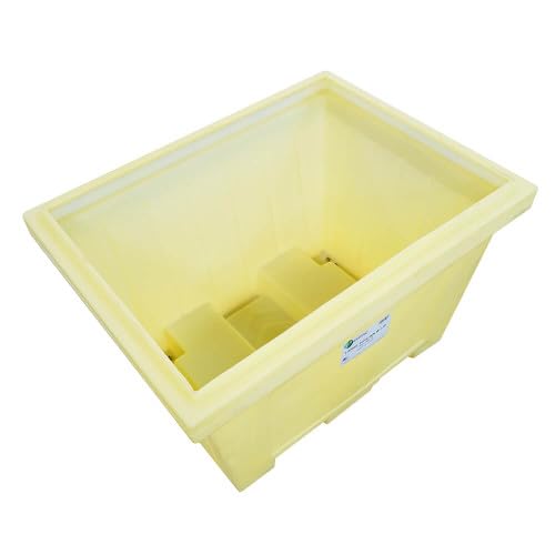 Enpac Large Tote Bin with Lid and 8