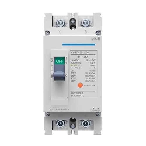 Disjoncteur à boîtier moulé NM1-125S pour stabiliser le réseau de climatisation