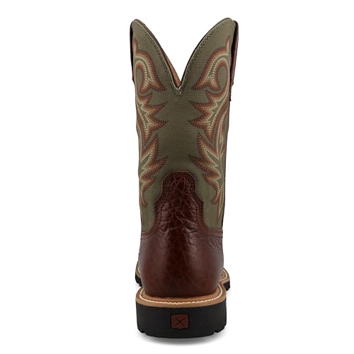 Image of Twisted X Men's 11 inch Tech X Boot, Wide Square Toe with CellStretch and Tech X