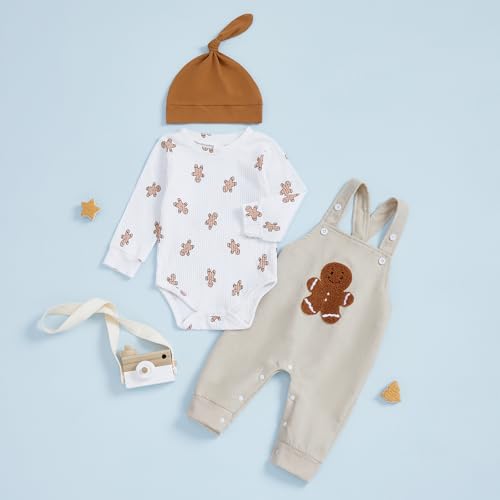 Image of Bay Boy Easter Outfit Newborn Striped Bodysuit Bunny Carrot Overalls Pants Set Infnat Cute Spring Summer Clothes