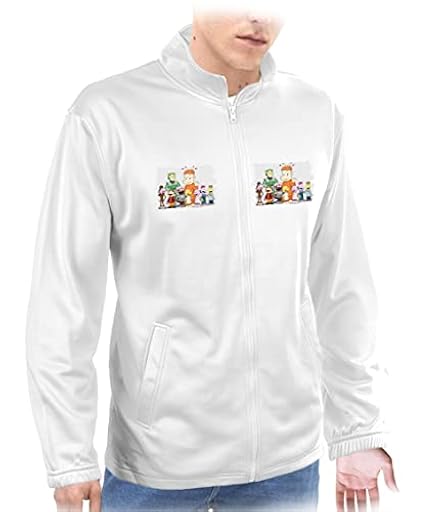 MERCHANDMANIA CHAQUETA TECNICA CON 2 DIBUJOS Personajes los mundos de Yupi serie dibujos 2 logos jacket. | Ya disponible en tu tienda friki favorita! En mundofriki.es!