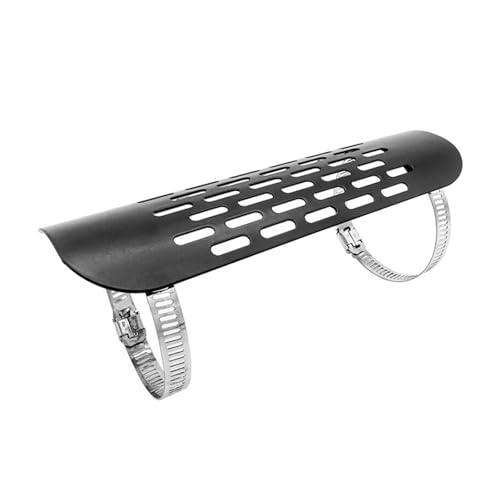 Protector de calor universal para tubo de escape de motocicleta ideal en rutas urbanas