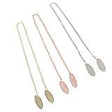 SKISUNO ナプキンクリップ ビブホルダークリップ 大人用ナプキンチェーン 衣類汚れ防止 ベビー授乳用ビブアクセサリー 3個セット