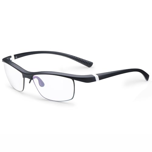 Image of AEC Aero Wide Fit Reading Glasses | Lightweight TR90 Frame with BlueRazr Blue Light Blocking Lenses | Comfortable Unisex Readers for Men & Women