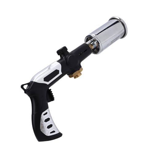 Luocute Potentes Pistolas de Soplete de Propano, Soplete de Cocina con Fuego de 1 Toque Max, Encendedor de Carbón, Sopletes Ajustables para Sous Vide, Barbacoa, Chimenea