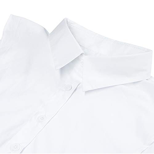 Fake Collar Blouse Dickey Collar Half Shirts for Girls and Women3