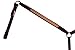 Tahoe Tack Basket Weave Leather Overlay Nylon Headstall, Breast Collar, and Reins Set