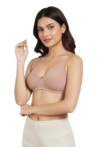 Image of Rosaline Basics Double Layered Non Wired 3 /4th Coverage Bra-Roebuck