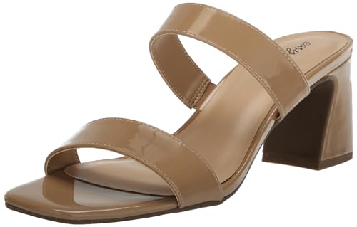 Sandale à talon femme Clovelle vernis chair pointure 40 EU nu-pied chic