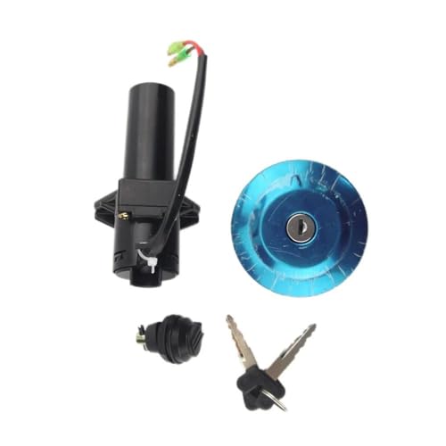 Kit de cerradura para tapa de tanque de combustible de 2 pines: ideal para el mantenimiento diario de la moto