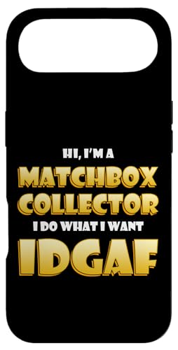 Match Box Collector IDGAF Meme For Match Collections �X�}�z�P�[�X iPhone Air �p