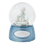 Things REMEMEBERED Engraved Praying Boy Musical Snow Globe (Free Customization), Plays The Lord is My Shepherd Music Baptism or First Communion Gift
