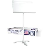 マンハセット Manhasset 譜面台 M48MWH シンフォニーモデル(Symphony Stand) カラー：マットホワイト 4801MWH