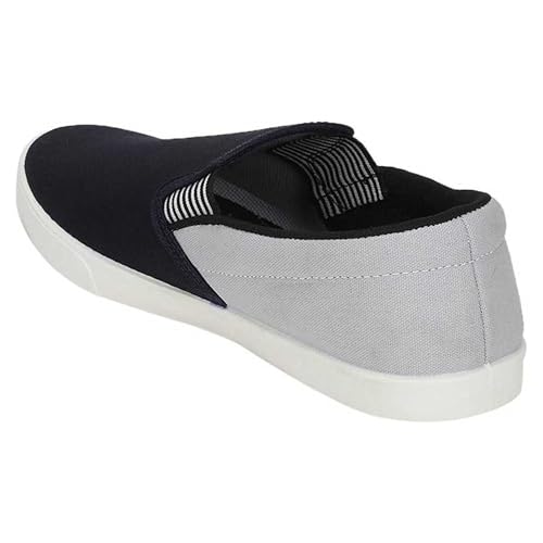 Image of BRUTON Men's Sneakers Loafers Shoes - (Pack of 1) Grey, Size -8