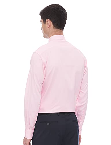 Image of Amazon Brand - Arthur Harvey Men's Regular Shirt (AH01-GTZ-DOB-C100 Lt Pink 40)