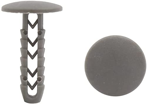 XYWHPGV 20Pcs Plastic Push Screw Rivet Fairing Panel Fixings Clips Gray 8mm for Car(1edc0 b74ea cadab da440 aa711 5326e