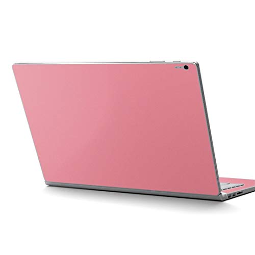 igsticker Surface Book2 Book3 15inch 専用 スキンシール サーフェス ブック 15インチ用 シール 009009 その他 シンプル 無地 ピンク