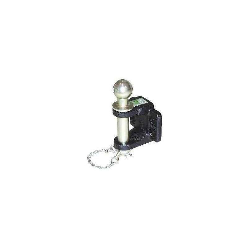 Chape Mixte renforcée 4 Trous diamètre 17mm entraxe perçage 90x50