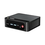 Beelink SER5-MAX Mini-PC, AMD Ryzen R7 7735HS, 8 Coeurs, 16 Threads jusqu'à 4,75 GHz, 24GB RAM, 500GB SSD, 4K@60Hz jusqu'à 3 écrans (HDMI/DP/Type-C), BT5.2, Wi-Fi6,RJ45 2.5G