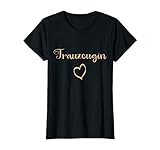 Damen Trauzeugin Junggesellinnenabschied Braut Shirt Gruppenshirt T-Shirt