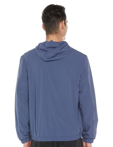 Image of Qube by Fort Collins Lightweight Jacket for Men with Hood - Fashionable, Light Winter Jacket for Casual Outerwear