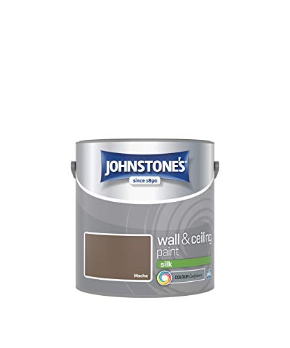 Johnstones Wall and Ceiling Silk Emulsion Paint - Mocha 2.5L