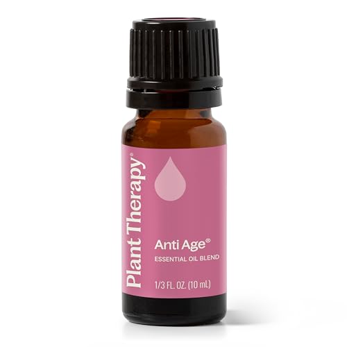Plant Therapy Anti Age Essential Oil Blend 10 mL (1/3 oz) 100% Pure, Undiluted, Therapeutic Grade