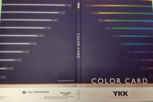 Amazon.co.jp: YKK ファスナー 色見本帳 カラーサンプル帳 基本色&特注