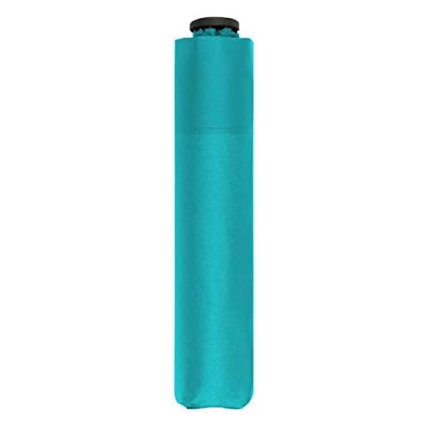 doppler Taschenschirm zero,99 - Gewicht von nur 99 Gramm - Stabil - Windproof - 21 cm - Aqua Blue Cover