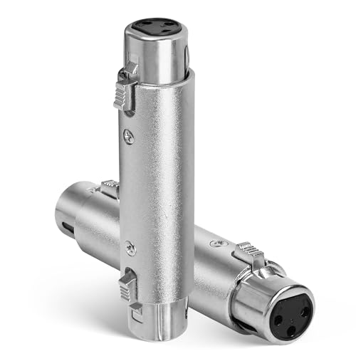 Togconn XLR Adapter 2 Pack - 3-Pin Gender Changer