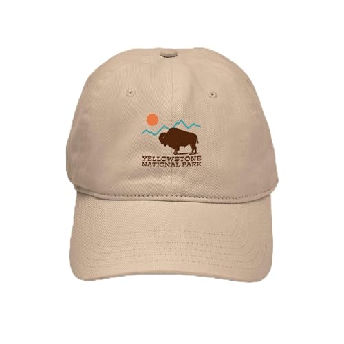 CafePress Yellowstone National Park Cap Unique Adjustable Baseball Hat
