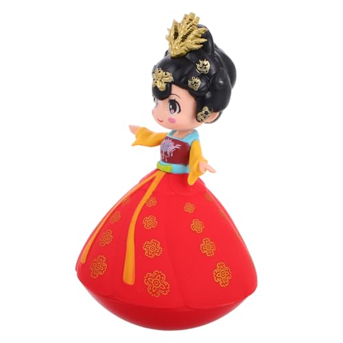 Toddmomy - Toddmomy gobelet Princesse pour d'éveil Musical d'eveil éducatif pour bébé Rampant poupée du Nouvel an Lunaire Jouets sur Le Ventre Plastique