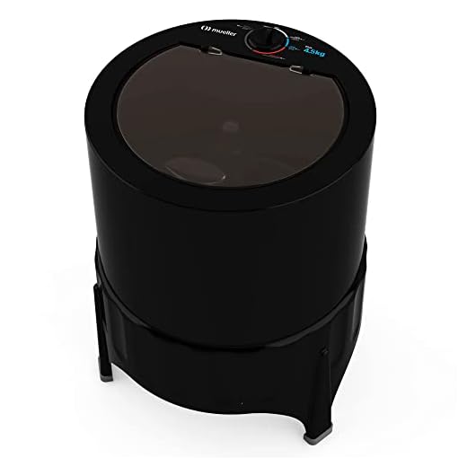 Tanquinho/Máquina de Lavar Semiautomática Mueller Plus 4.5kg Preta 127V