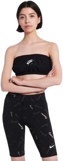 nike bandeau top and shorts