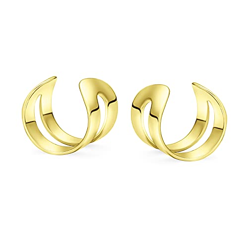 Unisex Minimalista Split Band Cartilage Ear Cuff
