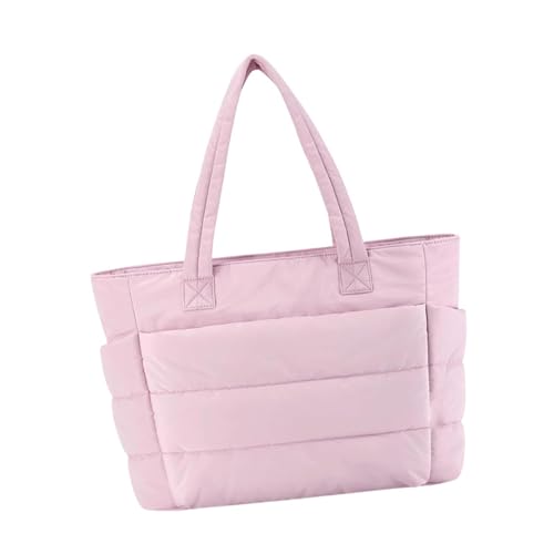 HEAVENGLOW Women Lightweight Tote Bag Practical Shoulder Bag for Street Travel Shopping Pink|1 Women Tote | Womens Handbags & Bags| Womens Handbags & Bags|Clothing, Shoes & Accessories Deal