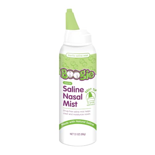 Boogie Baby Saline Nasal Spray Mist - 3.1 Ounce